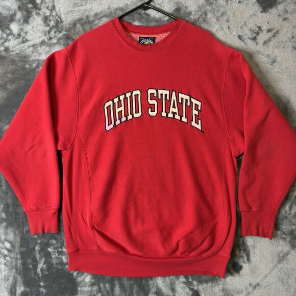 Steve & Barry's Other - Vintage Steve & Barrys Ohio State Sweatshirt Mens Large Red Pullover